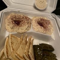 Veggie platter   at Santorini in Las Cruces