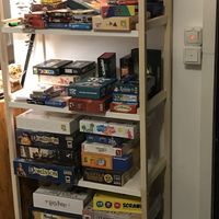 Board games  at Etyok Vegan Kebab in Nuremberg