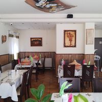 Interior at Abyssinia in Sion