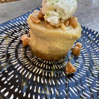 Vegan “Almost cheesecake” at Lovina in Calistoga