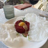 Beet tartar   at Lovina in Calistoga