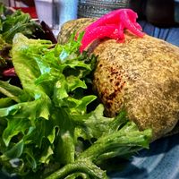 Almost breakfast burritos   at Lovina in Calistoga