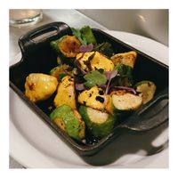 Roasted Winter Squash without cheese   at Lovina in Calistoga