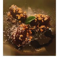 Vegan Snickers ( sooo good!!)  at Lovina in Calistoga