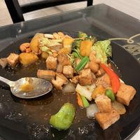 Mango cashews and tofu  at Thai Mango in Sacramento