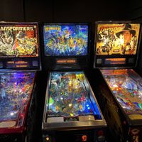 Arcade games  at Pie Hole in Denver