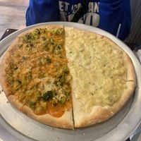 Buffalo broccoli and vegan Mac n cheesee  at Pat D's Pizza in Howell