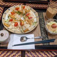 Somen set at Jumonji Cafe 十文字カフェ in Kuroishi