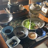 Part of My vegan meal   at Tabinoyado Saikawa in Kuroishi