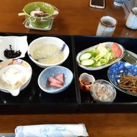 Breakfast at Tabinoyado Saikawa in Kuroishi