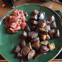 bean stew with potatoes vegan at Clachamish House Vegetarian B&B in Isle Of Skye