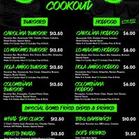 Menu is super straightforward. I would like it if they would state the brand of the patty/dog/chik’n cut they are using or if it’s in house made. at Mike's Vegan Cookout in Raleigh