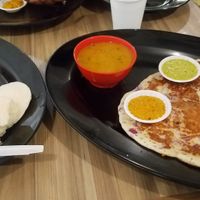 idli, onion uttapam  at SIN - Kaveri Vegetarian - T2 in East Singapore