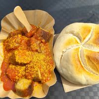 Currywurst at Bistro Bärenblick in Bad Rippoldsau Schapbach