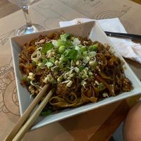 Pad thai at Falafel in Amorgos
