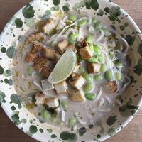 Very nice tofu ramen   at Hotel Murten in Murten