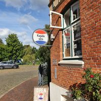 Shot from outside at Kajüte 1876 in Friedrichstadt