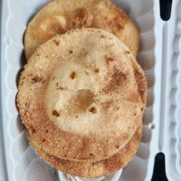 Sopapillas at Pepitas Vegan Taqueria in Denton