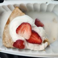 Tres leches cake at Pepitas Vegan Taqueria in Denton