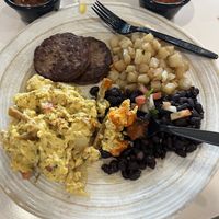 Breakfast - Migas  at Pepitas Vegan Taqueria in Denton