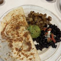 Breakfast quesadillas   at Pepitas Vegan Taqueria in Denton