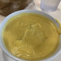 Queso was very good.   at Pepitas Vegan Taqueria in Denton