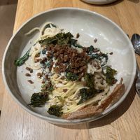 Spaghetti á la carbonara  at Hummelbude in Essen