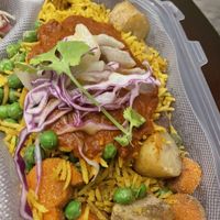 Veggie dirt rice  at Eat Zawadi in Durango