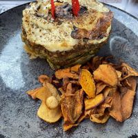 Vegan Mousaka at Istros in Kos