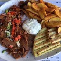  Vegan gyros   at Istros in Kos