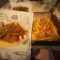 Vegan gyros   at Istros in Kos