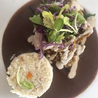 Chile relleno at Plantivoros in Playa Del Carmen