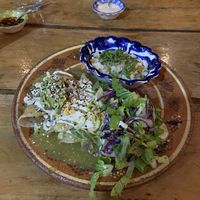Enchiladas   at Plantivoros in Playa Del Carmen