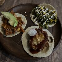 Awesome tacos   at Plantivoros in Playa Del Carmen