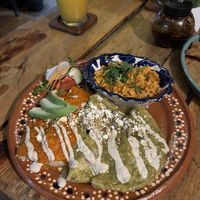 Enchiladas   at Plantivoros in Playa Del Carmen