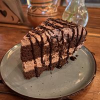 Chocolate cakee  at Plantivoros in Playa Del Carmen