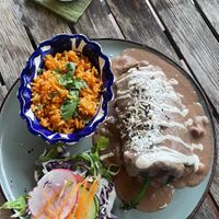 Chile relleno  at Plantivoros in Playa Del Carmen