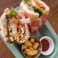 Torta cubana  at Plantivoros in Playa Del Carmen