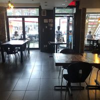 Inside at Queen Sheba in Montreal