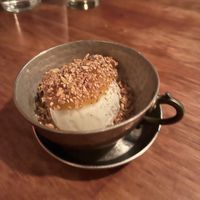 Almond cremolata  at Oleana in Cambridge