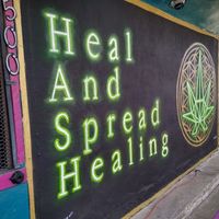 Outside the restaurant at HASH - Vegan Eats SA in San Antonio