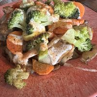 Seasonal veggie Hash  at HASH - Vegan Eats SA in San Antonio
