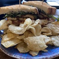 Phish sandwich  at HASH - Vegan Eats SA in San Antonio