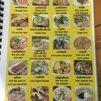 Menu 3 at Pattaya Vegetarian Food in Pattaya