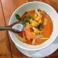 Pineapple curry at Pattaya Vegetarian Food in Pattaya