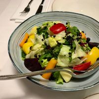 Knitted Salad at Era in Tirana