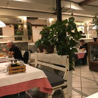 Indoor dining area at Era in Tirana