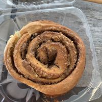 Best cinnamon roll ever!!!!  at coffee me crazy in San Antonio