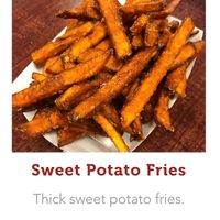 One of the 3 options for French fries  at Crispy Banh Mi in Charlotte