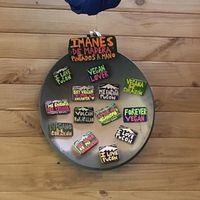   at Vegan Garden in Pucon